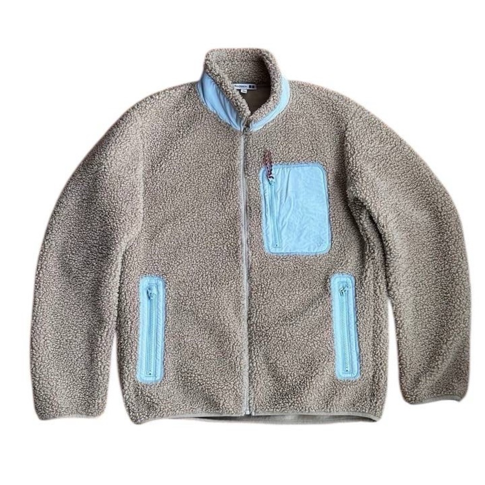 JW Anderson X Uniqlo Fleece Sherpa Beige Jacket